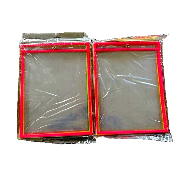 C-Line Reusable Dry Erase Pockets 9”x12” Study Aid Assorted Colors 10/Pack NEW - Picture 2 of 4